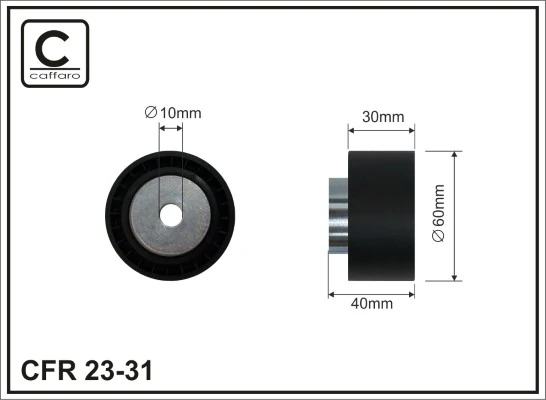 Deflection Pulley/Guide Pulley, timing belt
