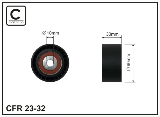 Deflection Pulley/Guide Pulley, timing belt