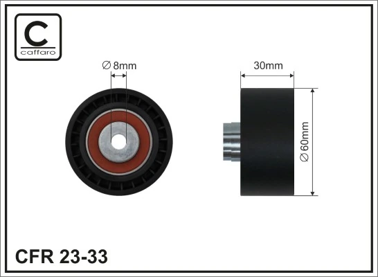 Deflection Pulley/Guide Pulley, timing belt