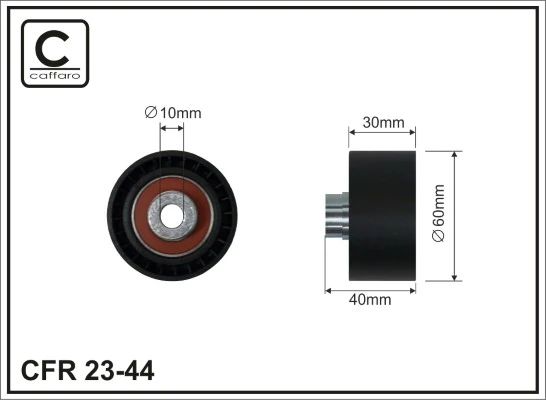 Deflection Pulley/Guide Pulley, timing belt