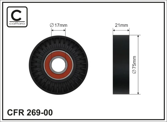 Tensioner Pulley, V-ribbed belt