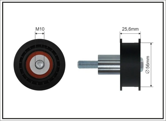 Deflection Pulley/Guide Pulley, timing belt