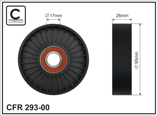 Tensioner Pulley, V-ribbed belt