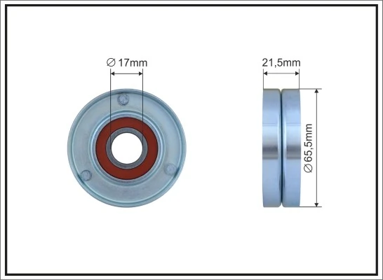 Tensioner Pulley, V-ribbed belt