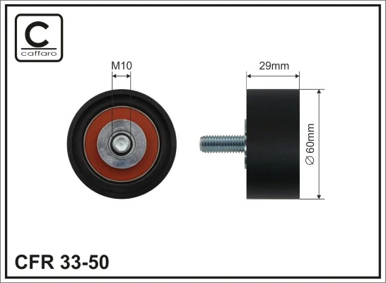 Deflection Pulley/Guide Pulley, timing belt