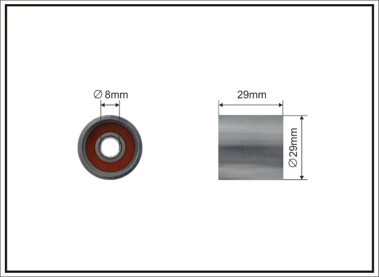 Tensioner Pulley, timing belt
