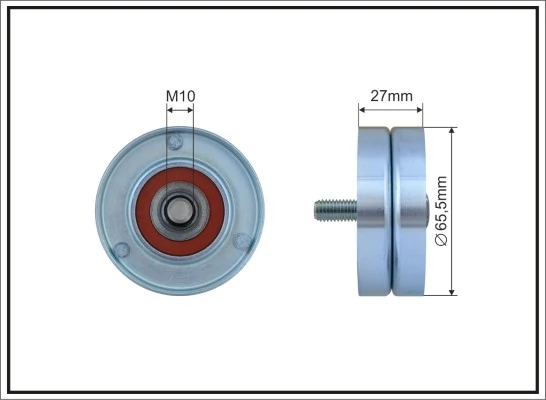 Tensioner Pulley, V-ribbed belt