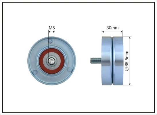 Tensioner Pulley, V-ribbed belt