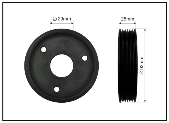 Belt Pulley, power steering pump