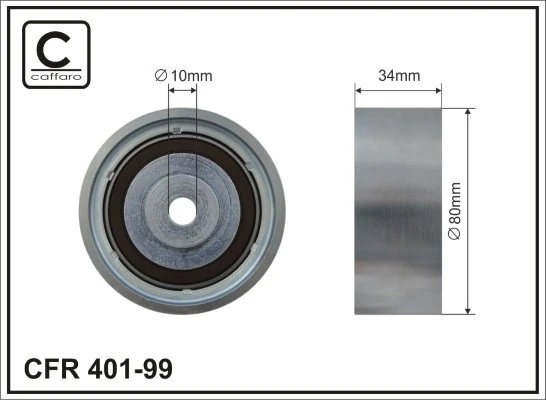 Deflection Pulley/Guide Pulley, timing belt