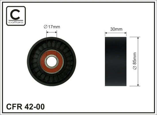 Tensioner Pulley, V-ribbed belt