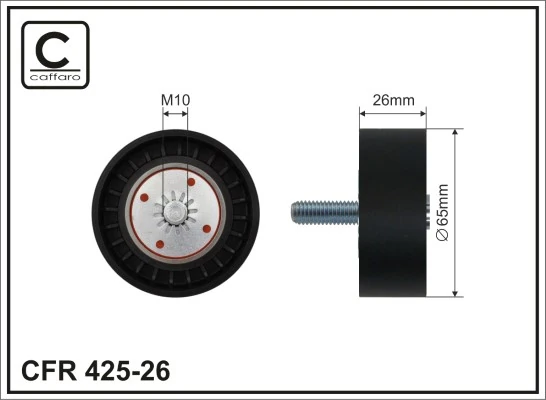 Deflection Pulley/Guide Pulley, timing belt