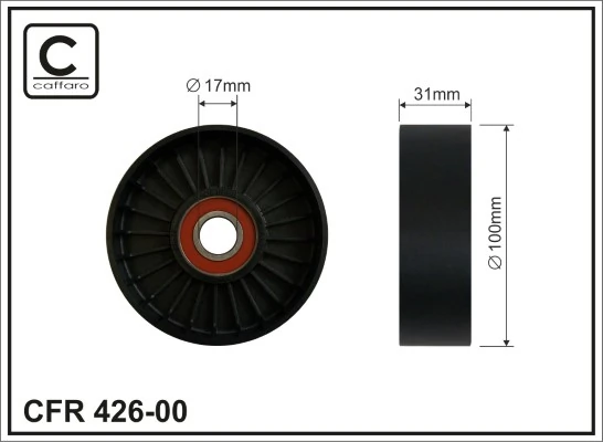 Tensioner Pulley, V-ribbed belt