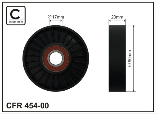 Tensioner Pulley, V-ribbed belt