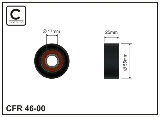 Tensioner Pulley, V-ribbed belt