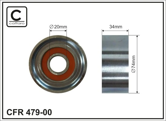 Tensioner Pulley, V-ribbed belt
