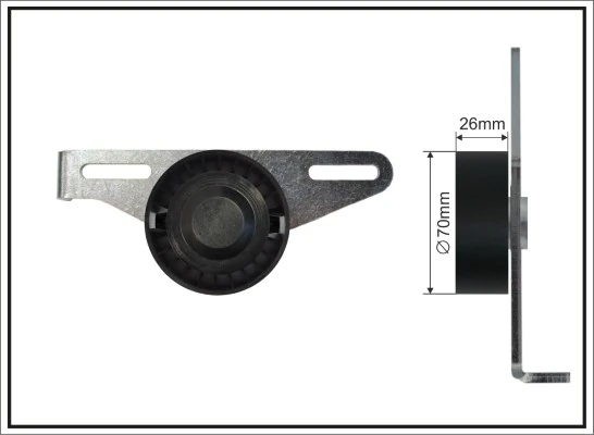 Belt Tensioner, V-ribbed belt