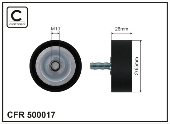 Tensioner Pulley, V-ribbed belt