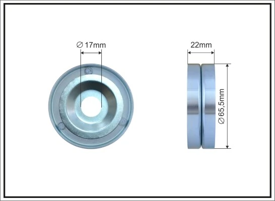 Tensioner Pulley, V-ribbed belt