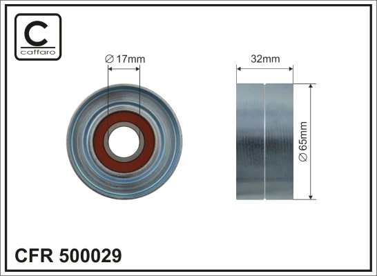 Tensioner Pulley, V-ribbed belt