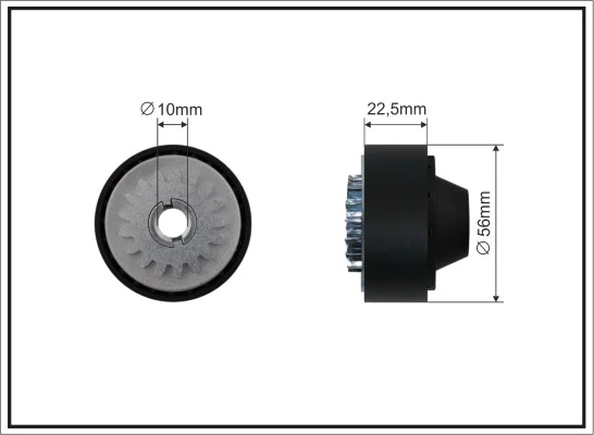 Tensioner Pulley, V-ribbed belt