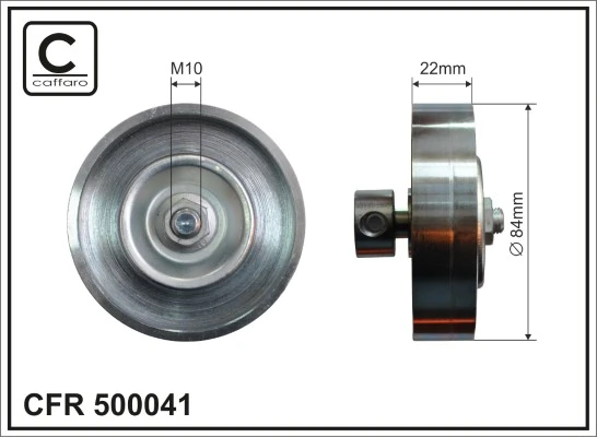 Tensioner Pulley, V-ribbed belt