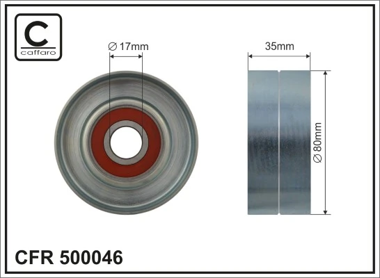 Tensioner Pulley, V-ribbed belt