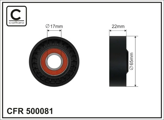 Tensioner Pulley, V-ribbed belt