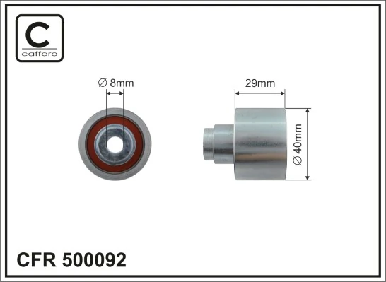 Deflection Pulley/Guide Pulley, timing belt