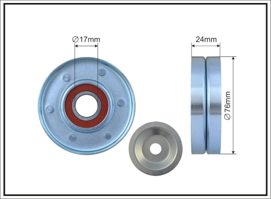 Tensioner Pulley, V-ribbed belt