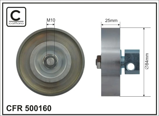 Tensioner Pulley, V-ribbed belt