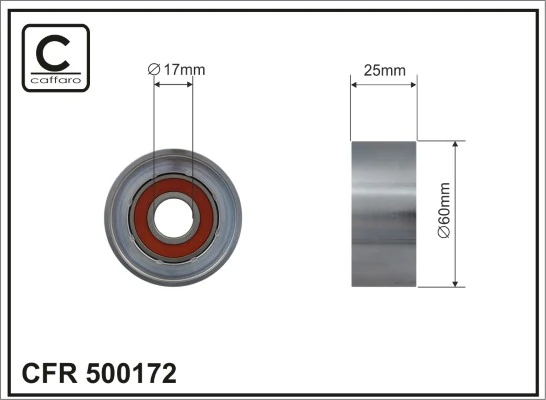 Tensioner Pulley, V-ribbed belt