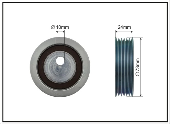 Tensioner Pulley, V-ribbed belt