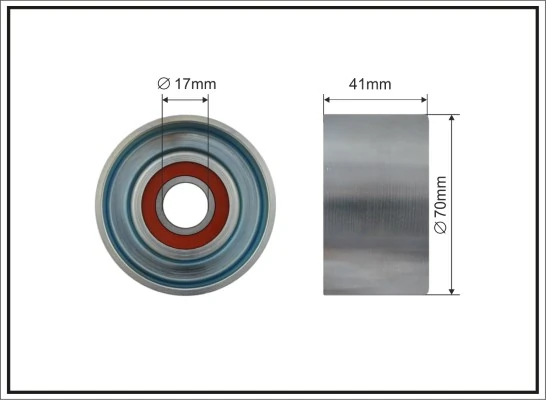 Tensioner Pulley, V-ribbed belt