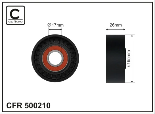 Tensioner Pulley, V-ribbed belt