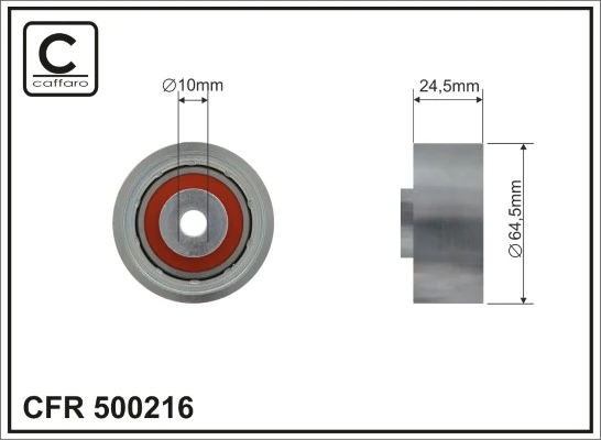Deflection Pulley/Guide Pulley, timing belt