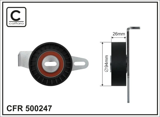 Belt Tensioner, V-ribbed belt