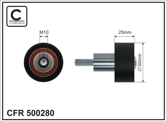 Deflection Pulley/Guide Pulley, timing belt