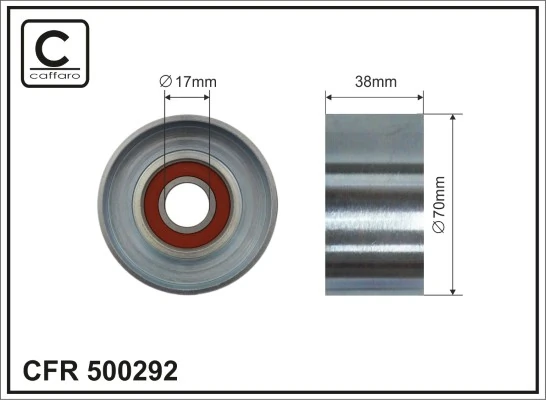 Tensioner Pulley, V-ribbed belt