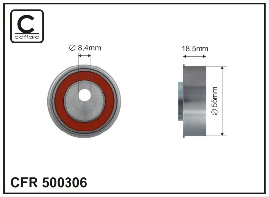 Deflection Pulley/Guide Pulley, timing belt