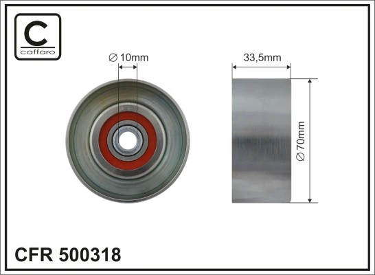 Tensioner Pulley, V-ribbed belt