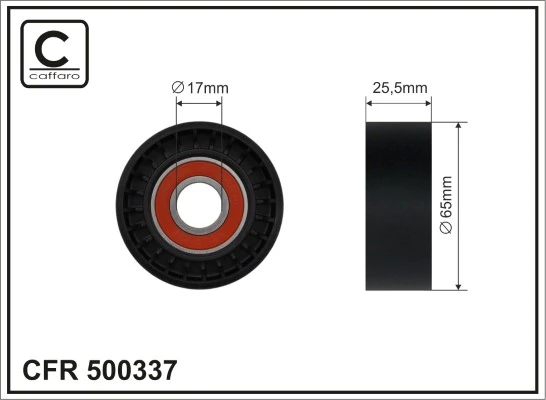 Tensioner Pulley, V-ribbed belt