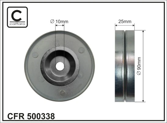 Tensioner Pulley, V-ribbed belt