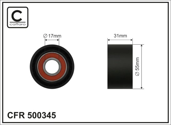 Tensioner Pulley, V-ribbed belt
