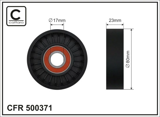 Tensioner Pulley, V-ribbed belt
