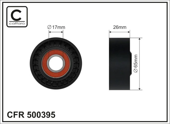 Tensioner Pulley, V-ribbed belt
