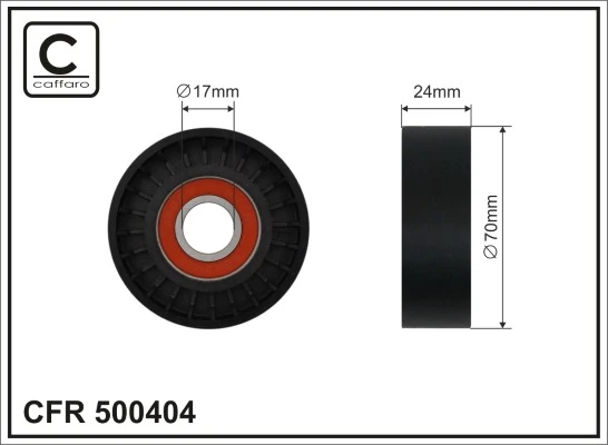 Tensioner Pulley, V-ribbed belt
