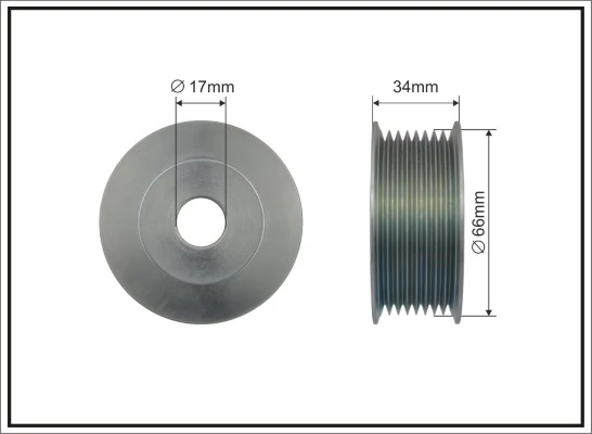 Belt Pulley, alternator