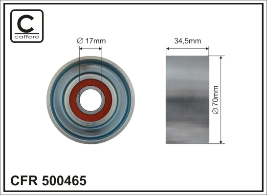 Tensioner Pulley, V-ribbed belt