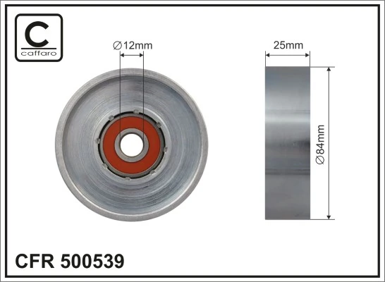 Tensioner Pulley, V-ribbed belt